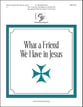 What a Friend We Have in Jesus Handbell sheet music cover